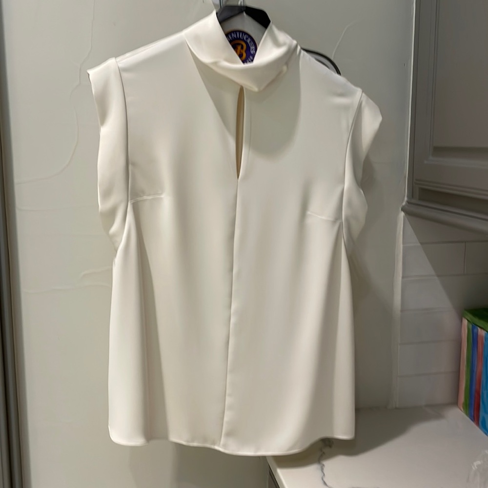 Size 2 Zimmerman cream top. Never worn.  Purchased in Milan.